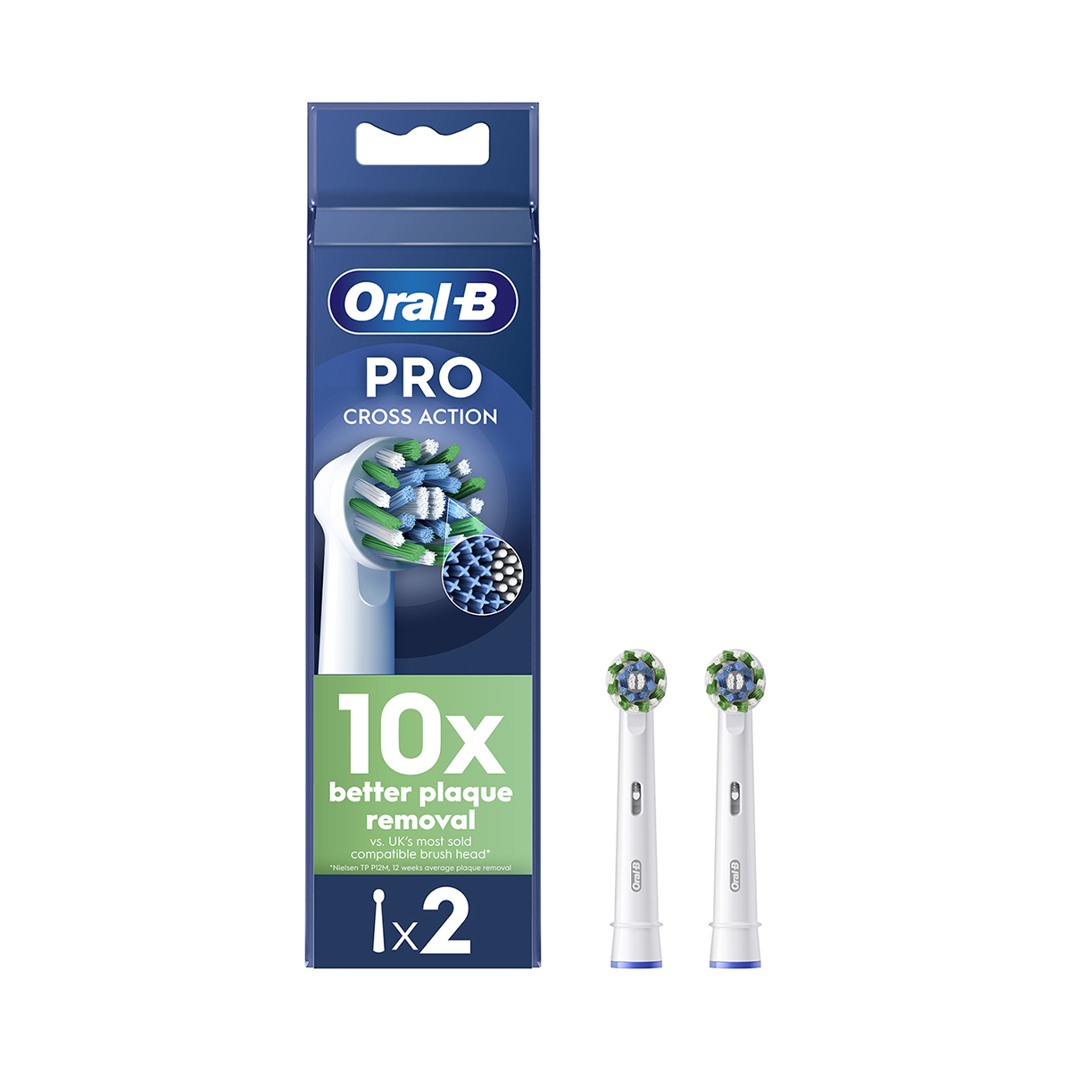 ORAL-B Ανταλλακτικές Κεφαλές Ηλεκτρικής Οδοντόβουρτσας, Pro Crossaction