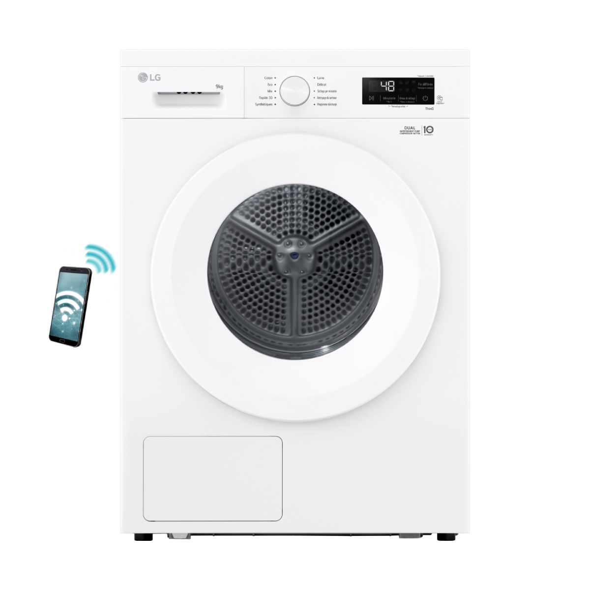 LG RHX1009NWH 9Kg