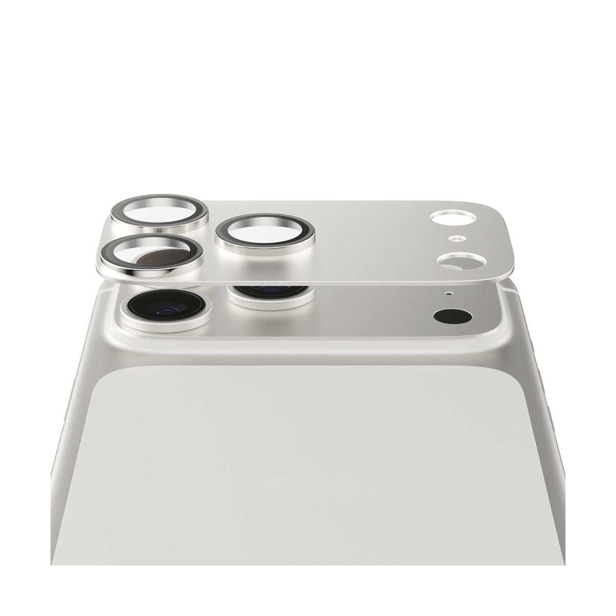 PanzerGlass Fender Camera Protector iPhone 17 Pro Silver