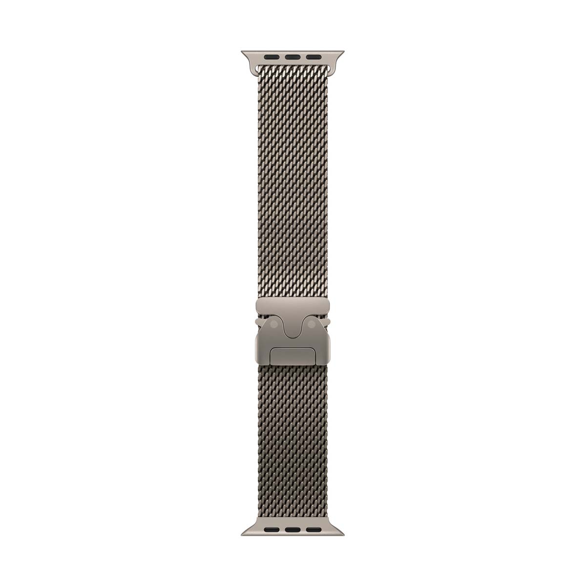 Apple 49mm Natural Titanium Milanese Loop - Medium