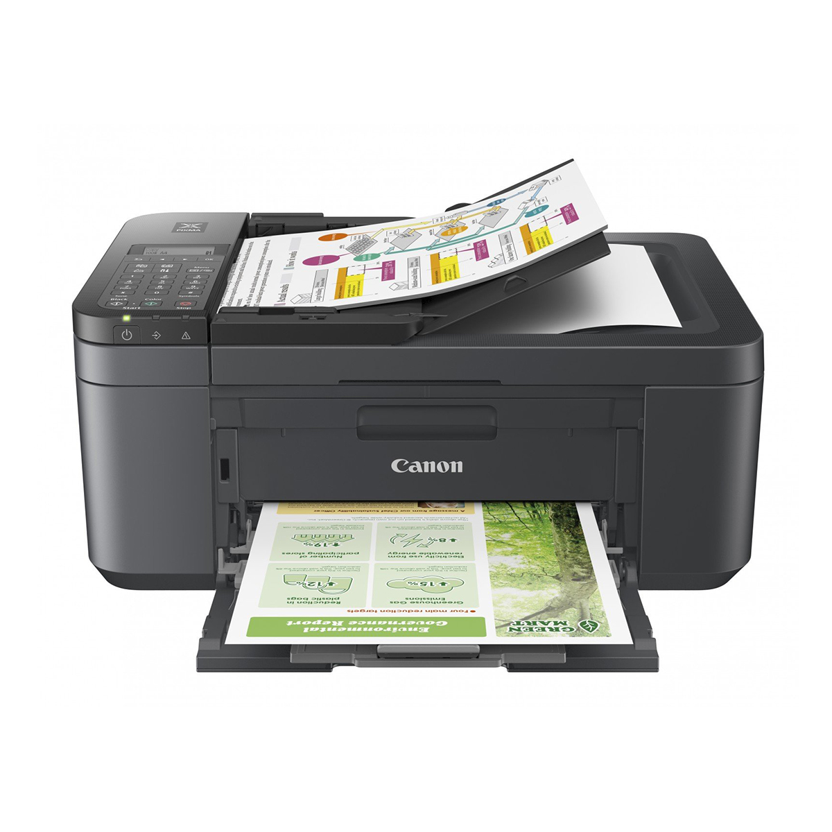 Canon Printer All-In-One with Fax Canon Pixma TR4755i 5074C036AA Black