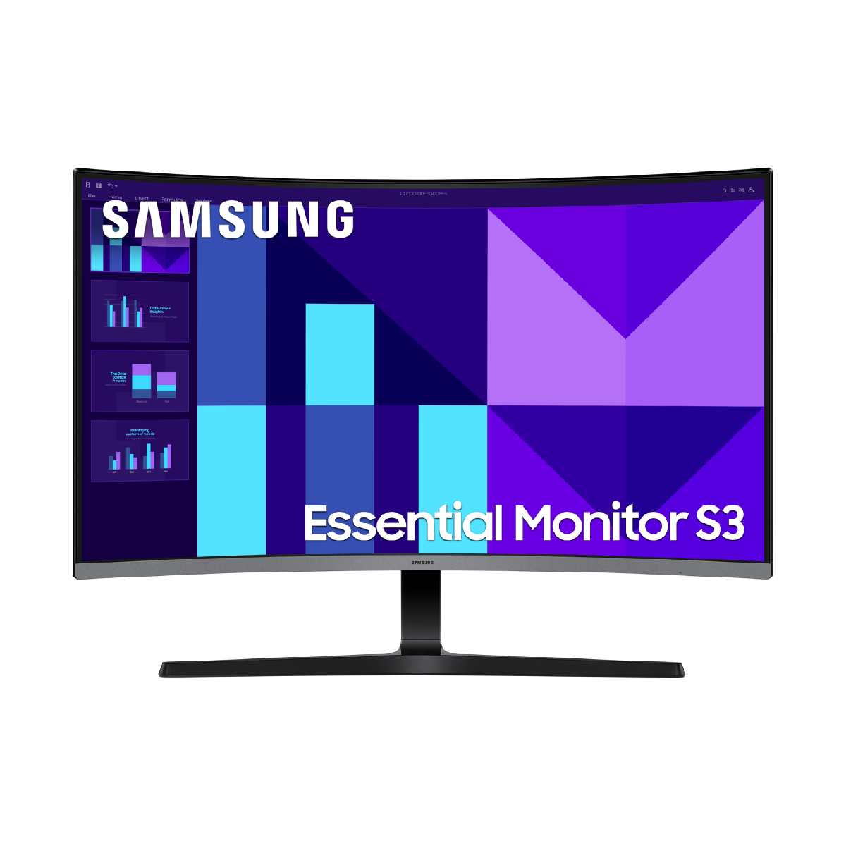 Samsung Essential Monitor S3 LS32D396GAUXEN Speakers 32"