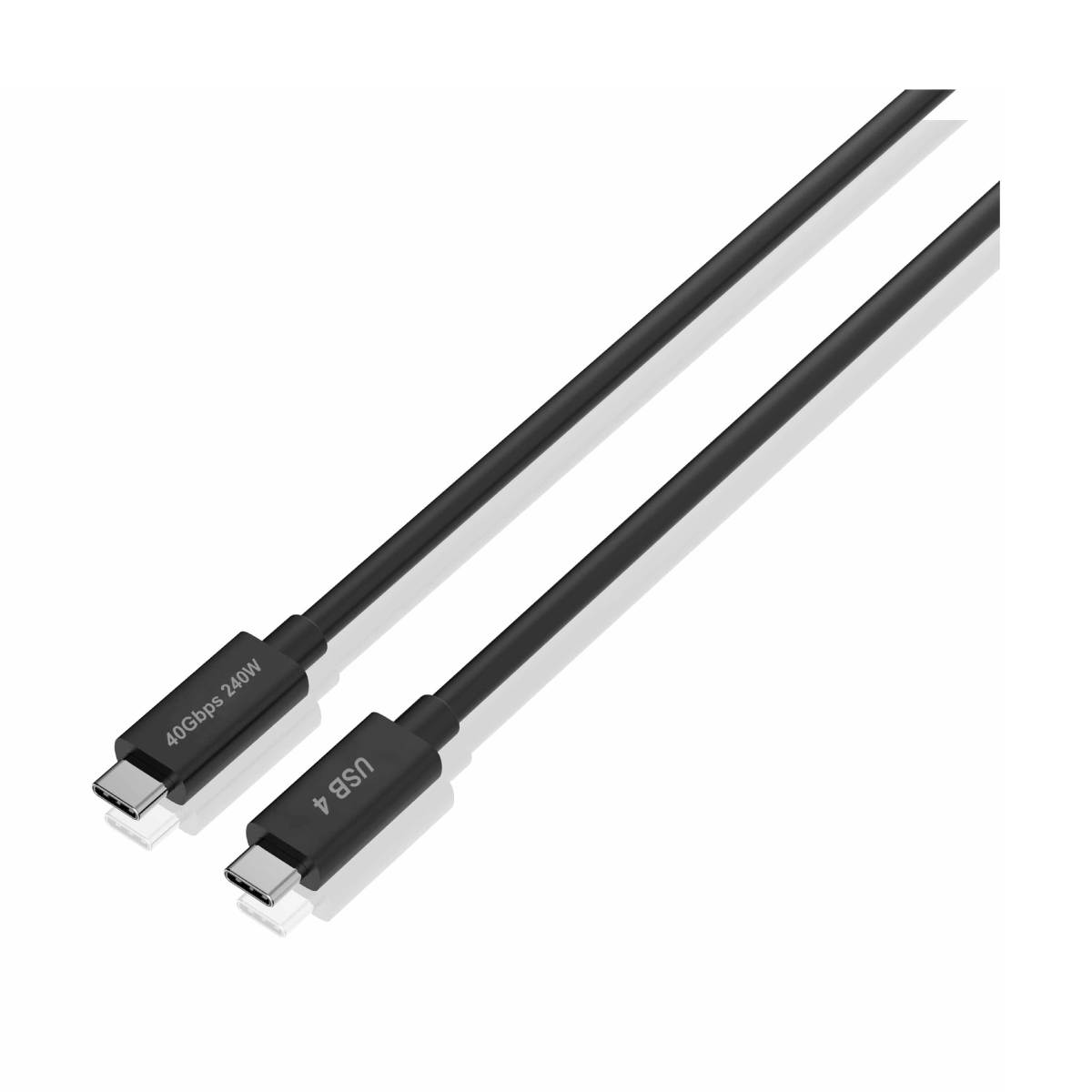 Logik USB C to USB C Male to Male 0.7m
