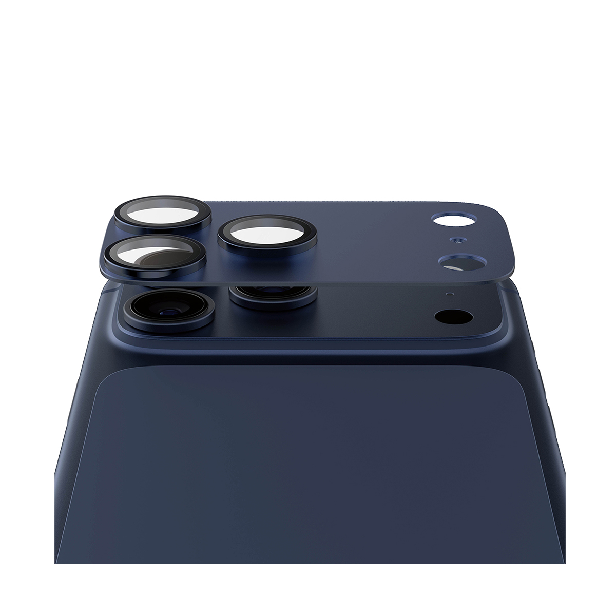 PanzerGlass Fender Camera Lens Protector iPhone 17 Pro Deep Blue