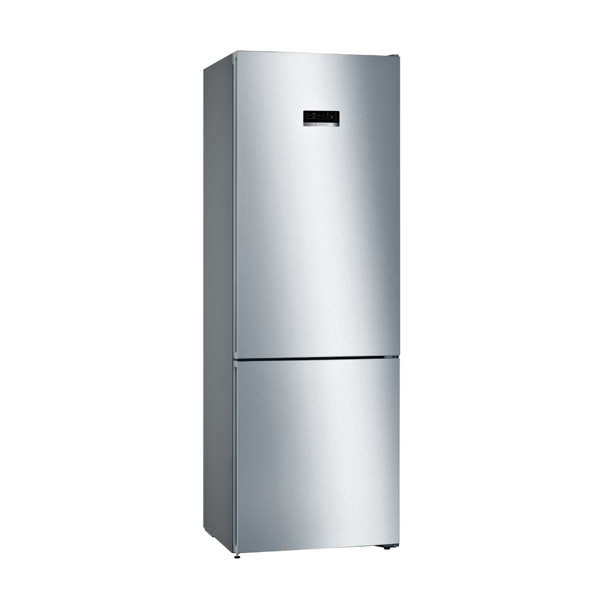 Bosch KGN493LDC Series 4 Freestanding Bottom Mount Refrigerator 203 x 70 cm Metal Look, Total No Frost