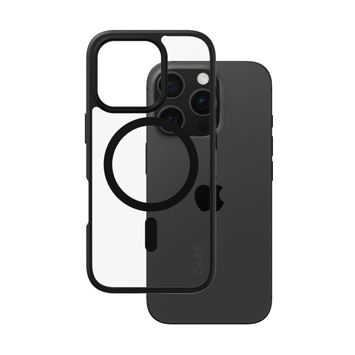 CARE by PanzerGlass iPhone 16 Pro Flagship Urban Compat Magsafe Black Frame