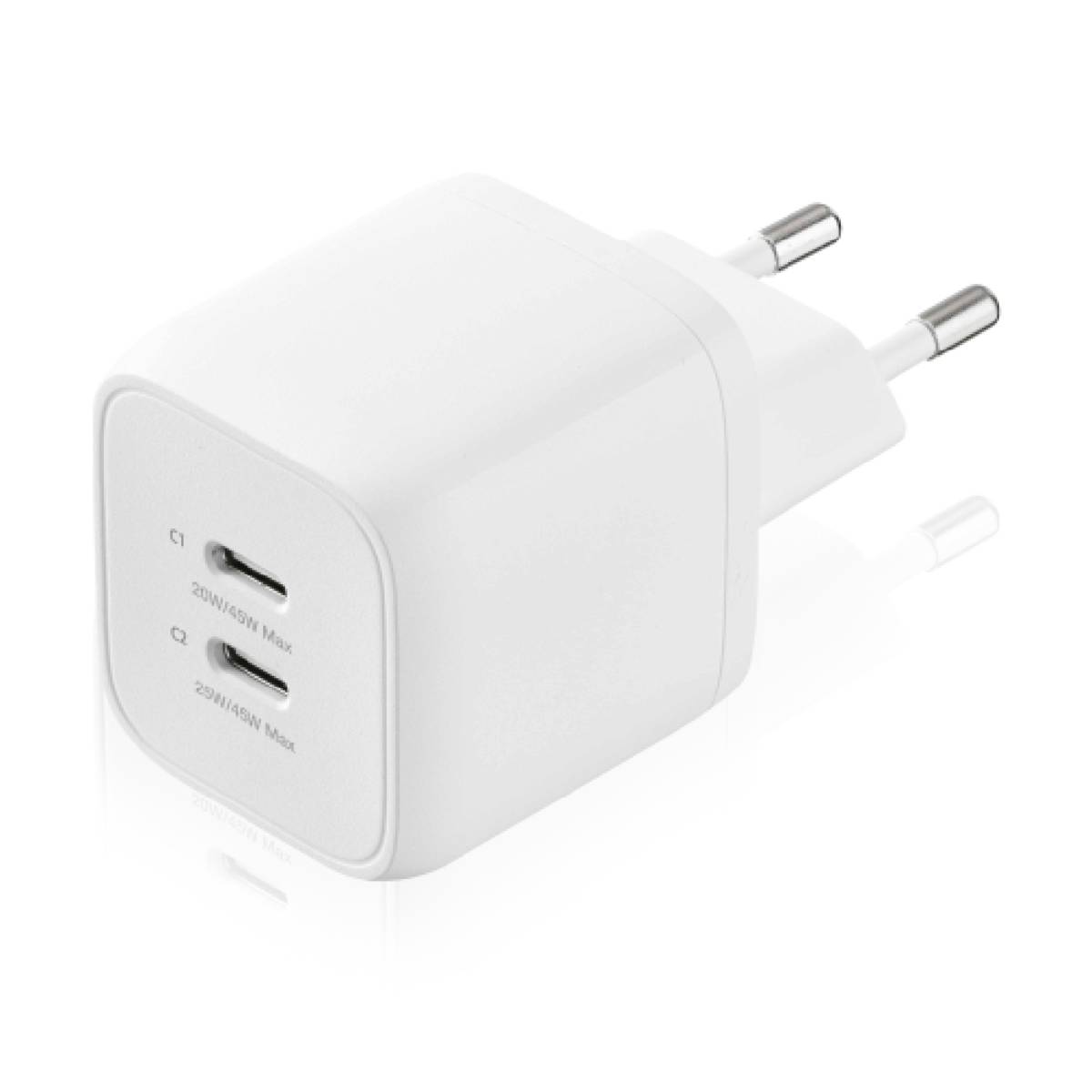 Sandstrom 2xUSB-C 45W White