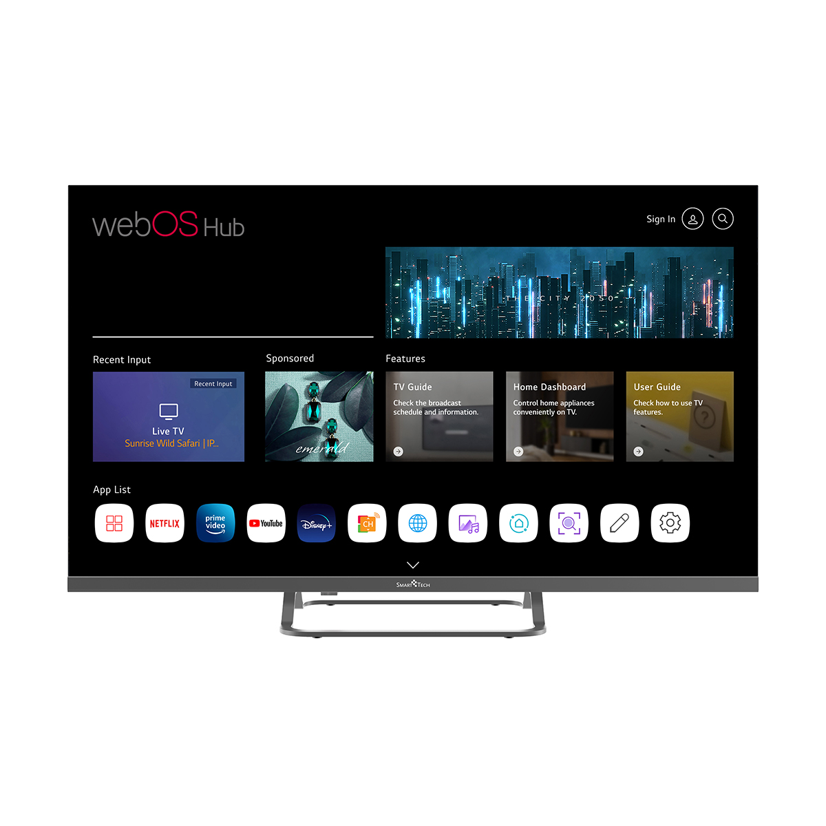 Smart Tech QLED 32QW01V 32″