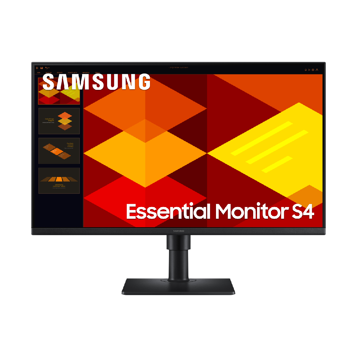 Samsung PC Monitor 27" Samsung Essential Monitor S4 S40GD LS27D406GAUXEN FHD IPS LED Black