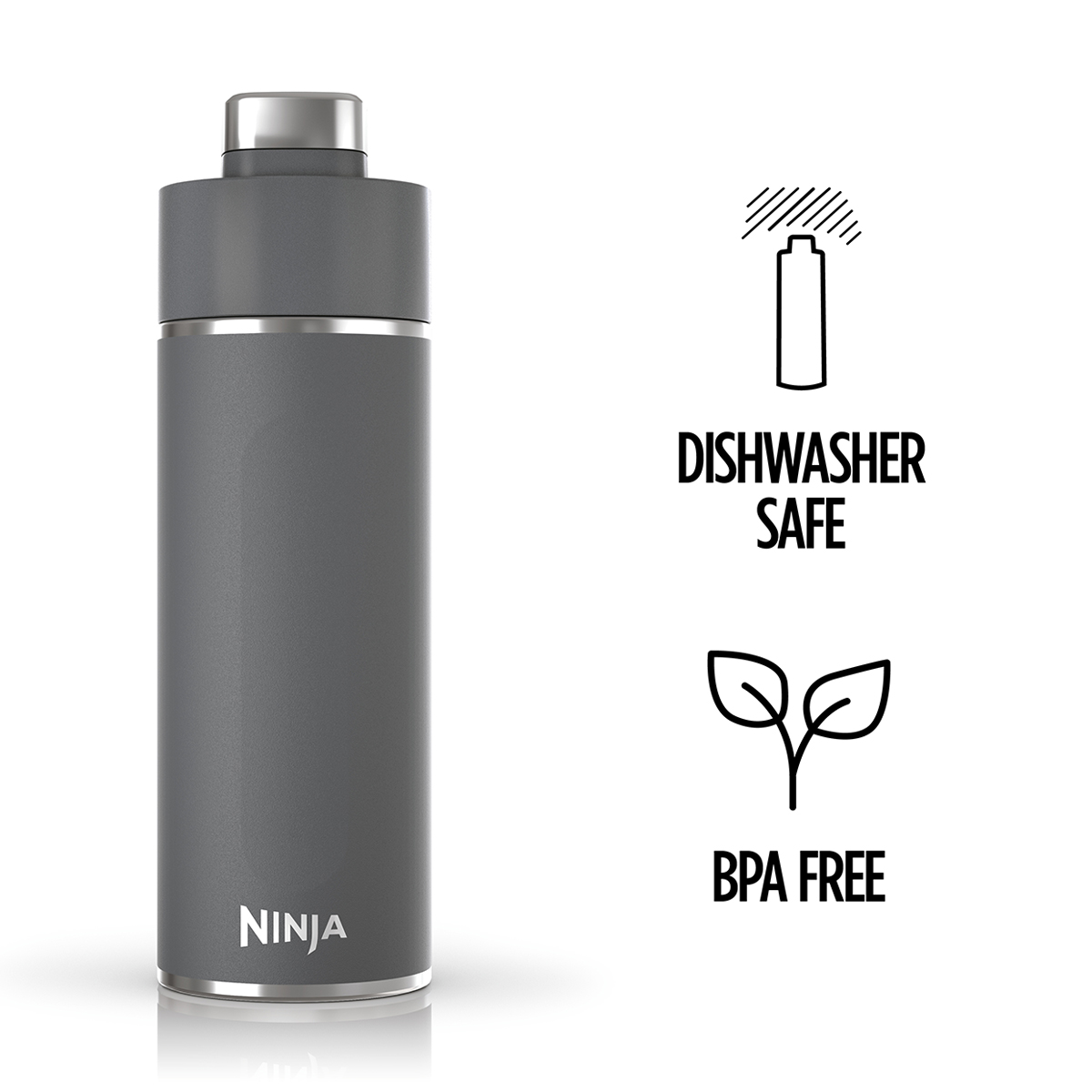 Ninja Thirsti Travel Bottle 700ml Green
