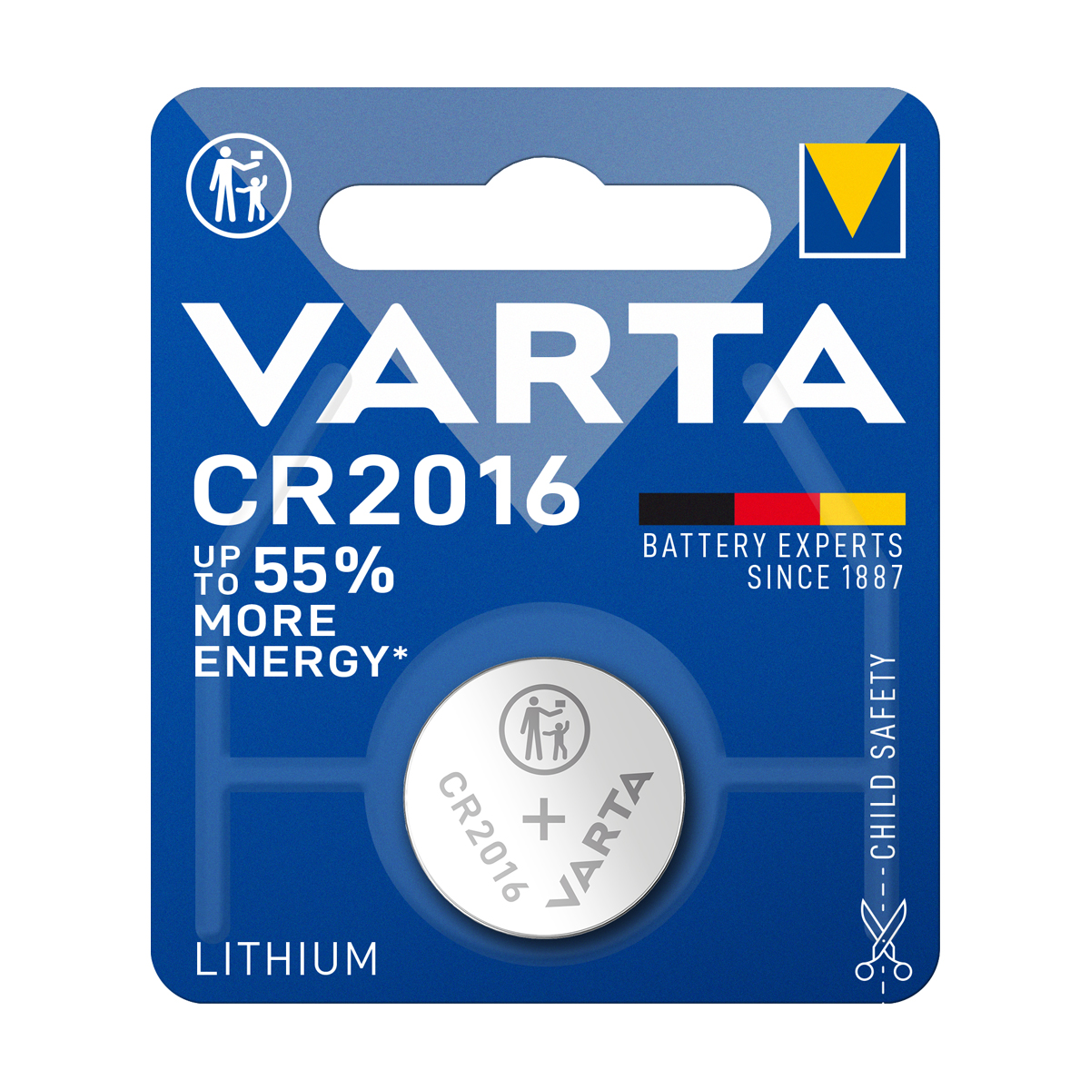 Varta LITHIUM BATTERY CR2016 ELECTRONICS