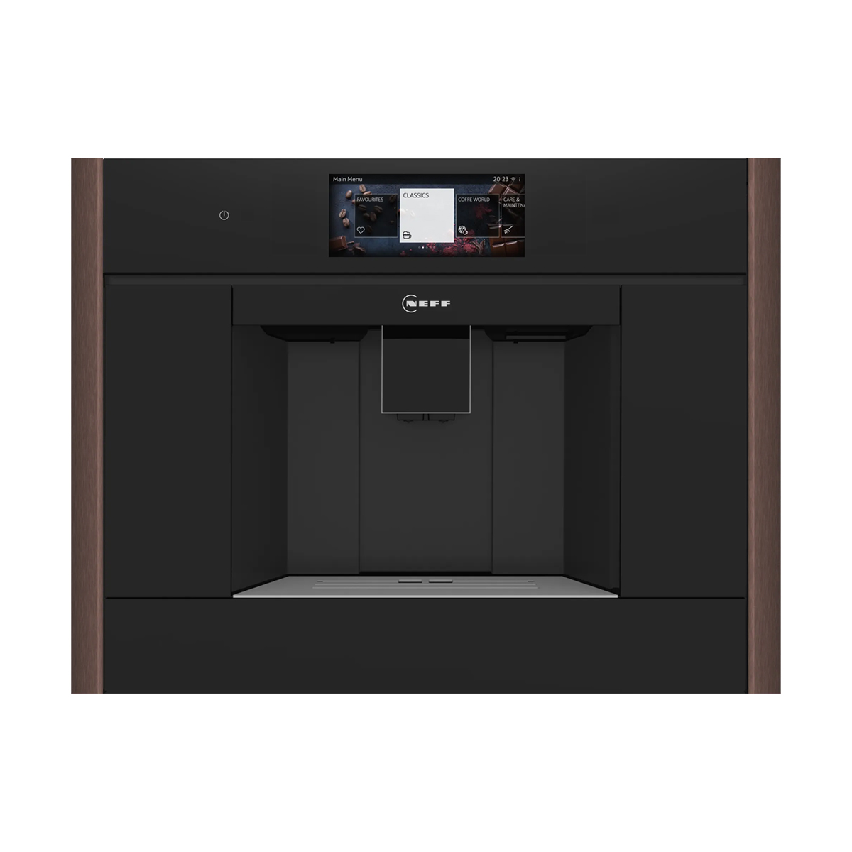 Neff CL9TX11Y0 Εντοιχιζόμενη Καφετιέρα N 90 & NCM45L0B0 Design Kit Brushed Bronze