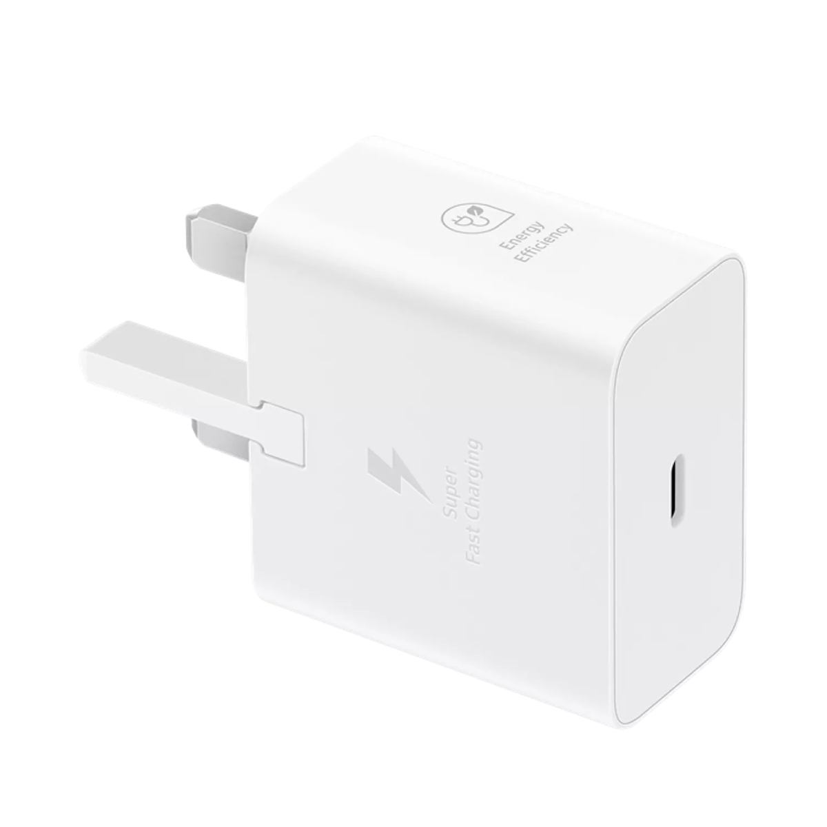 Samsung Wall Charger USB-C with USB Type-C cable Fast GaN 25W (PD) Samsung EP-T2510XWEGGB (UK) White