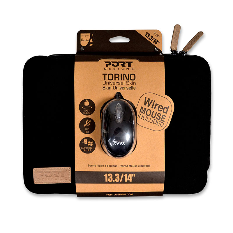 Port 10-12” Sleeve & Mouse