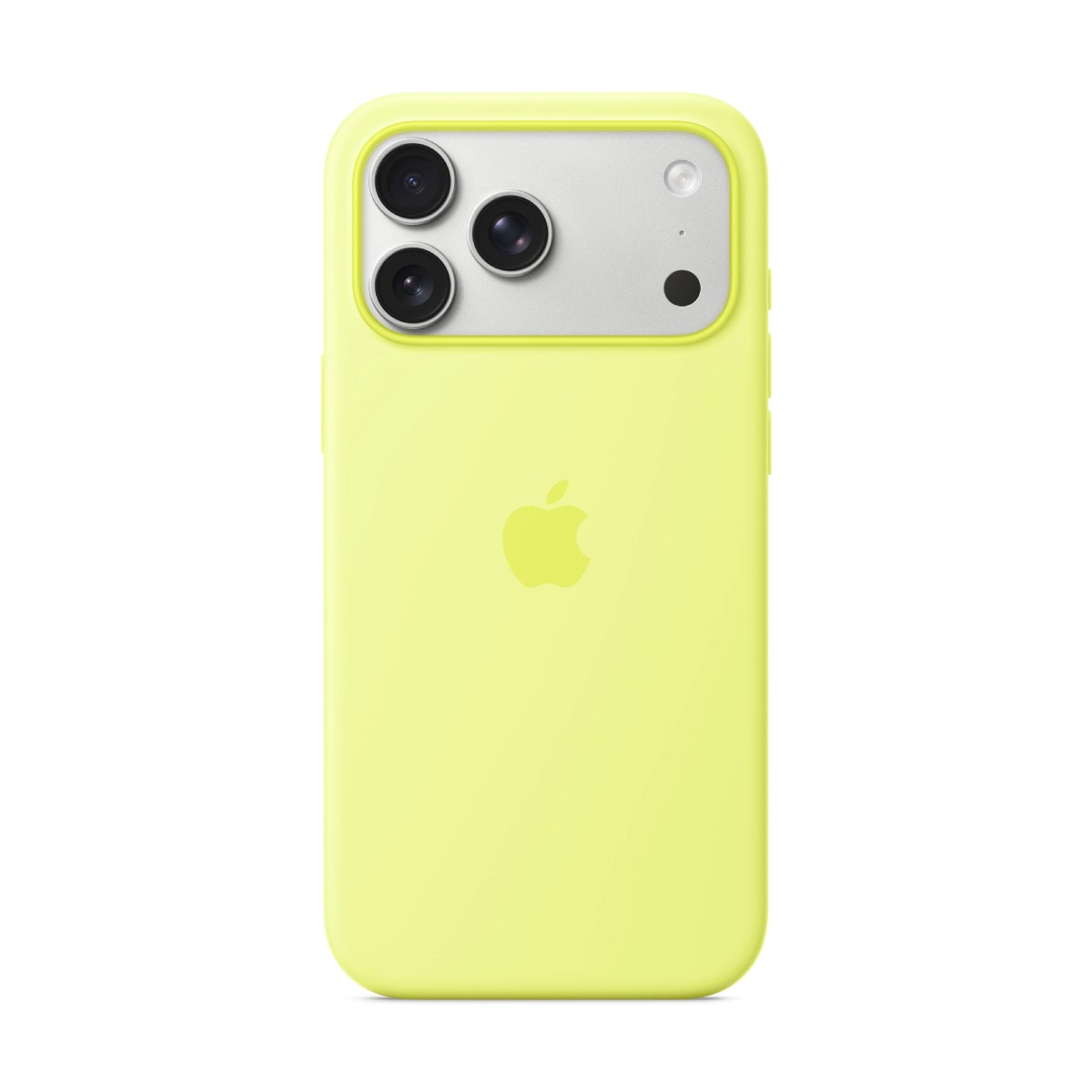 Apple iPhone 17 Pro Max Silicone Case with MagSafe Yellow