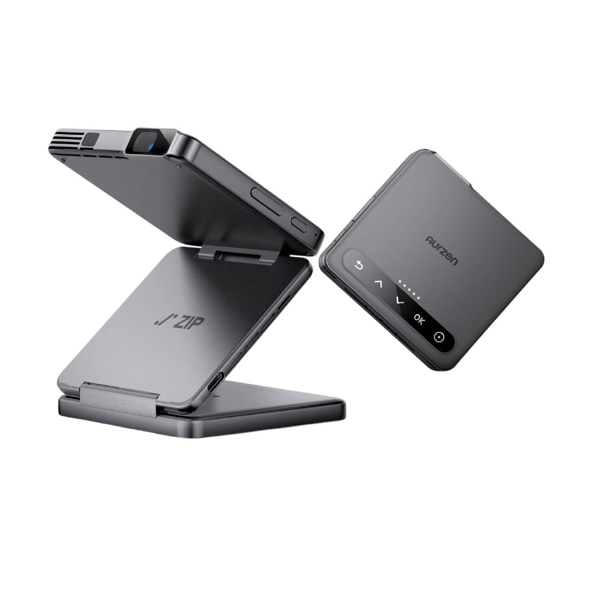 Aurzen Zip Tri-Fold Mini Portable