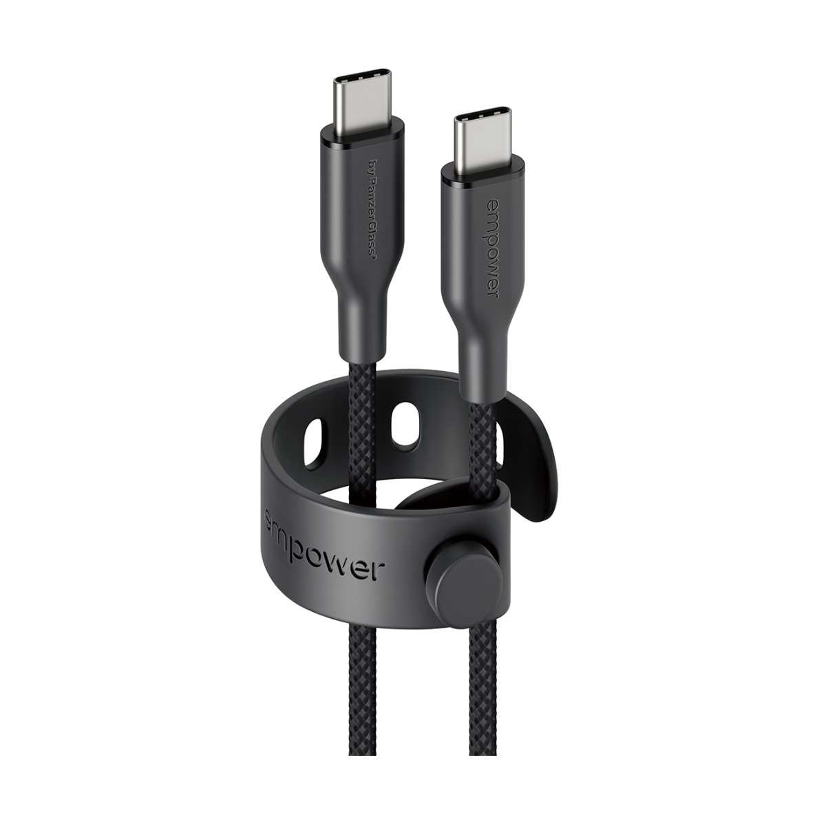 Empower by PanzerGlass USB-C to USB-C 60W 2m Black