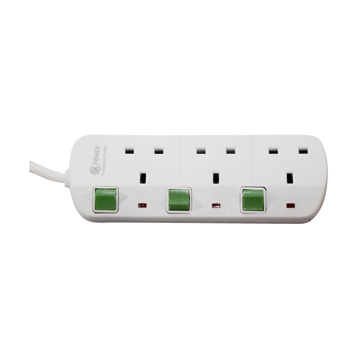 Gk Power Πολύμπριζο 3 Θέσεων UK 3M