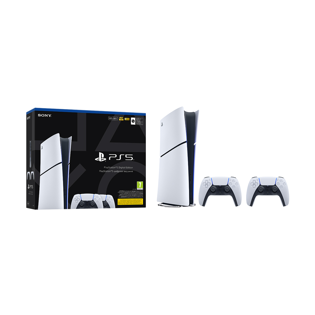 Sony PS5 Digital Edition 825GB & Dualsense Bundle