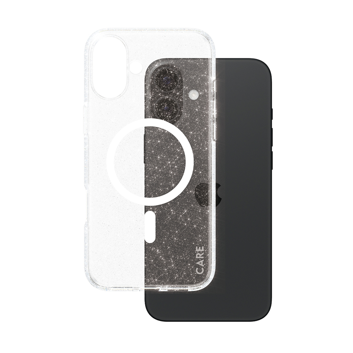 CARE by PanzerGlass iPhone 16 Plus Flagship Magsafe Star Lit White
