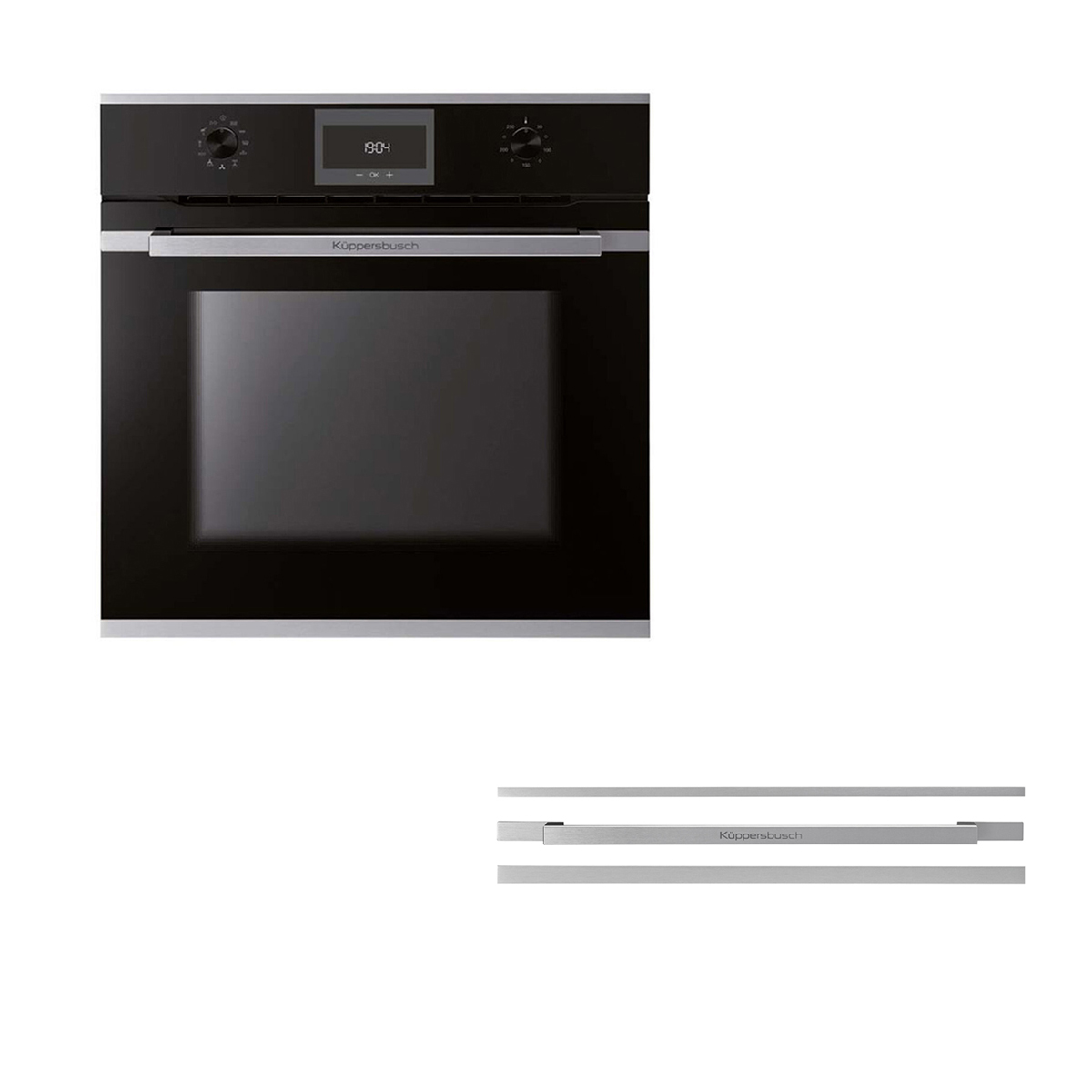 Küppersbusch B6330.0S & Design Kit DK1000 Stainless Steel