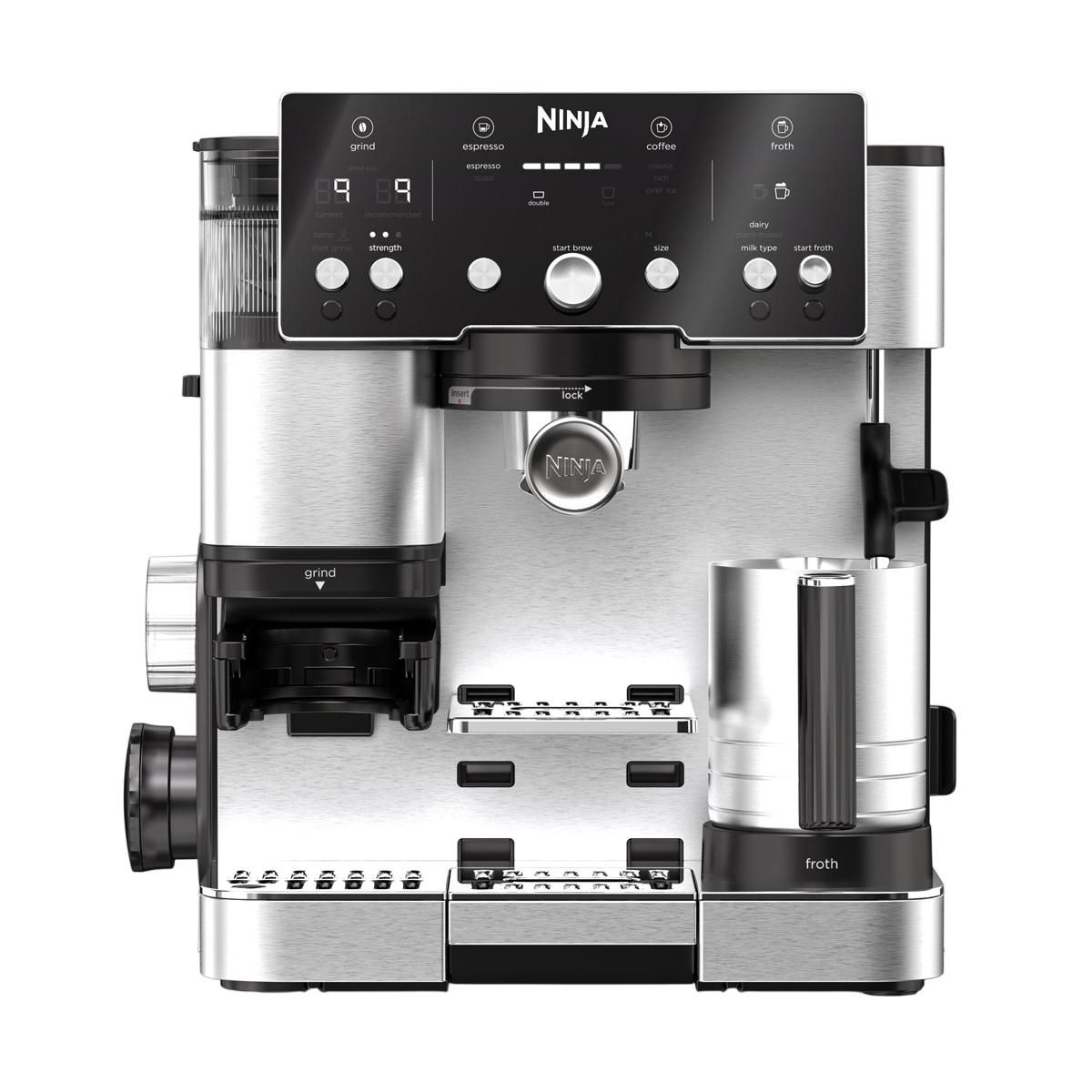 Ninja Coffee Machine Espresso Ninja Luxe Essential ES501EU Silver