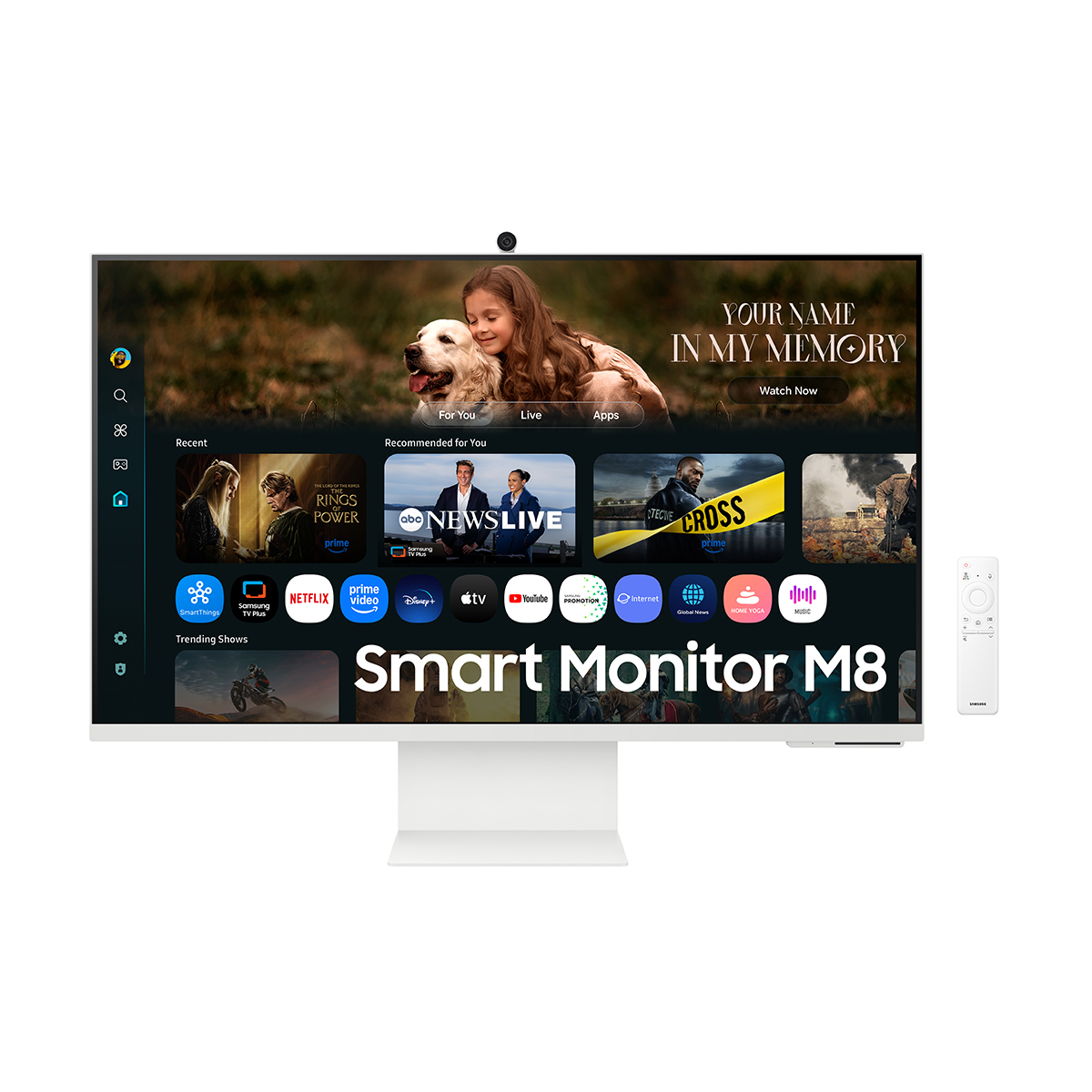 Samsung Smart Monitor M8 M80F Ultra HD 32¨ Wide LED VA - 60Hz / 4ms - HDR Ready - White