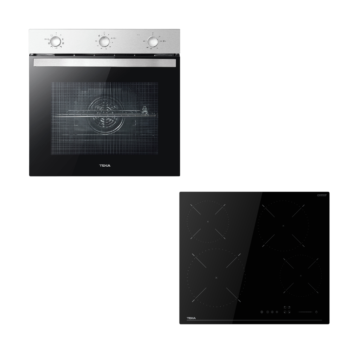 Teka Oven HBB 6250 SS & Ceramic Hobs TBC 64120 TCS BK