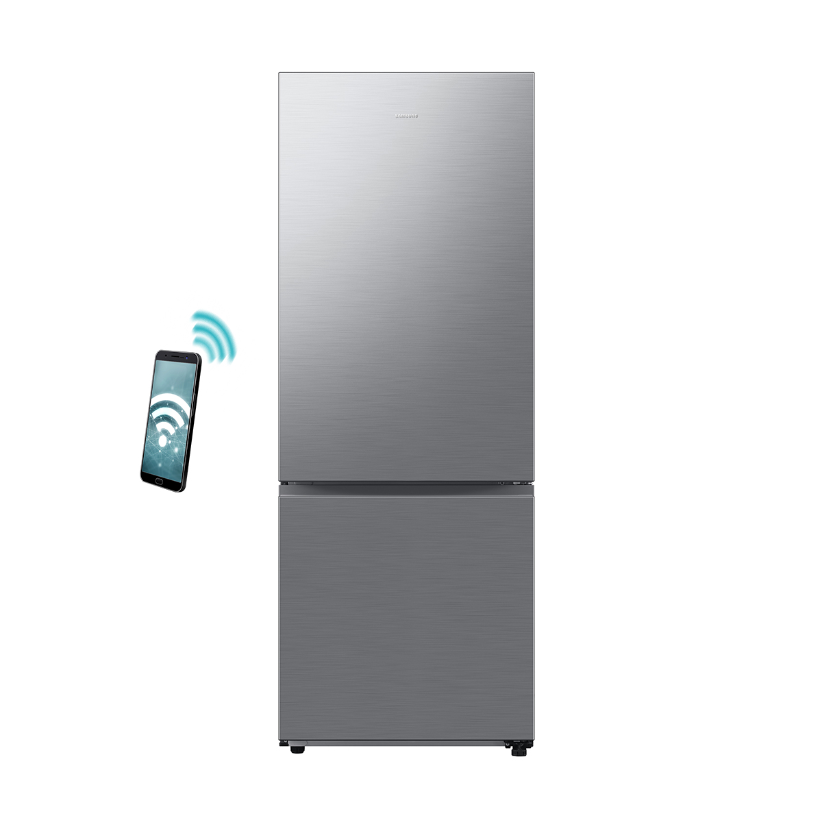Samsung RB53DG703DS9EF Ψυγείο με Κάτω Θάλαμο, Inox