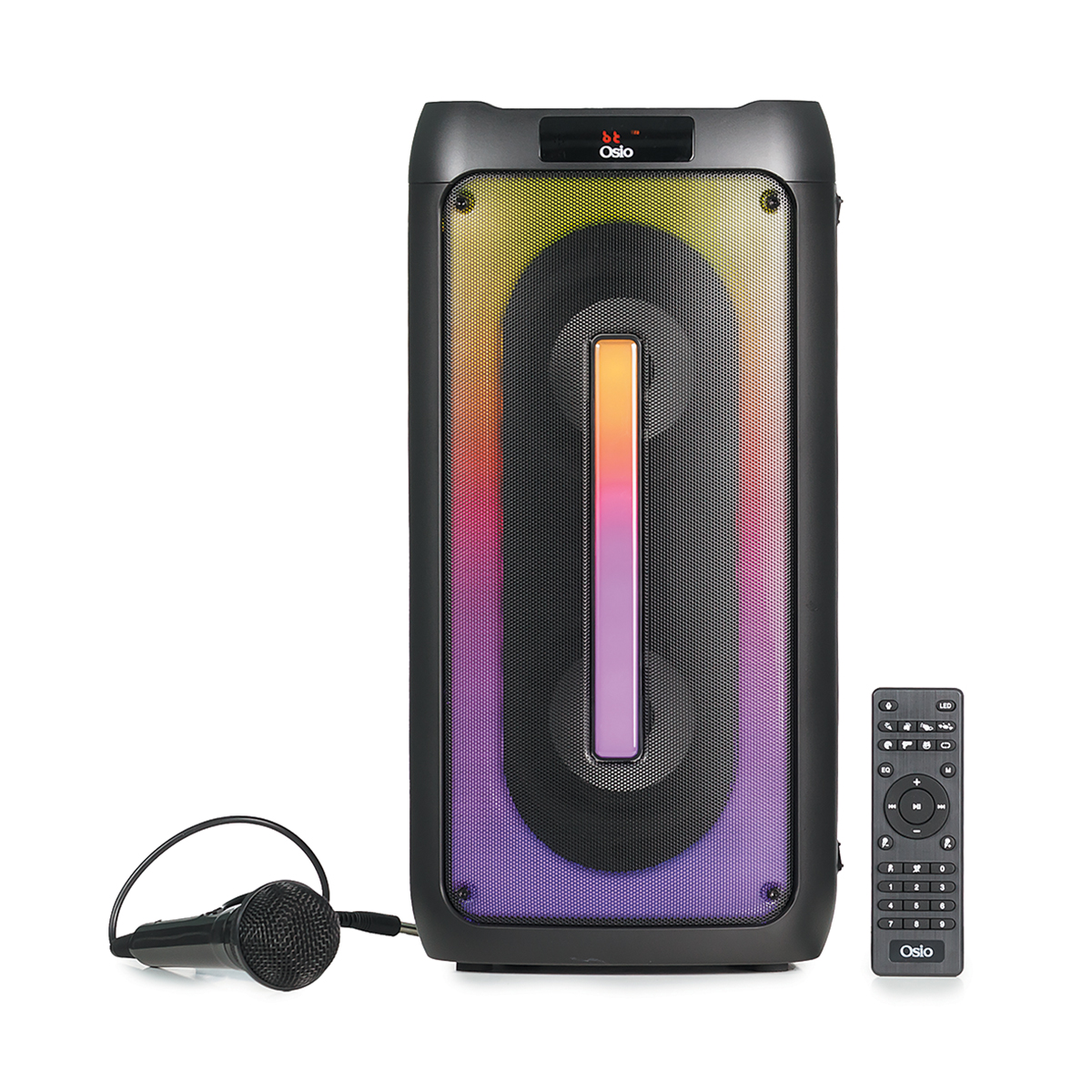 OSIO Portable Sound System Osio OBT-8020 Black
