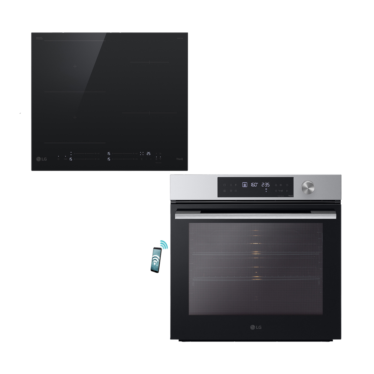 LG CBIZ2435B & WSED7612S Inox