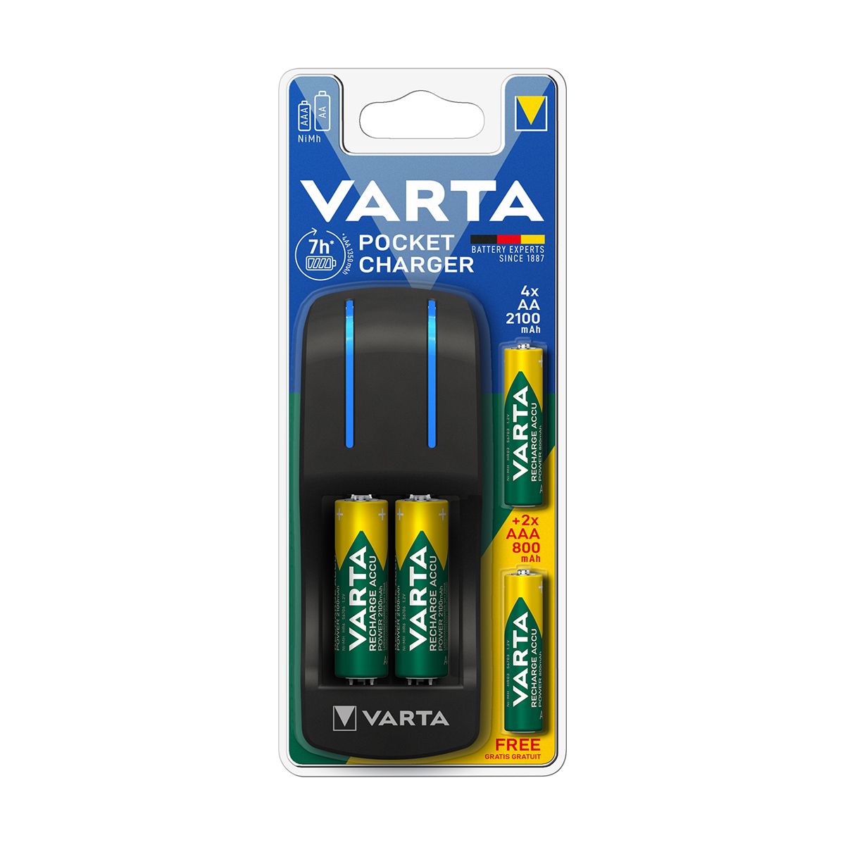 Varta EU 4xAA 2.100mAh & 2xAAA 800mAh (2)