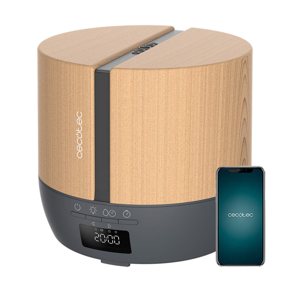 Cecotec PureAroma 550 Connected Grey Woody 5648