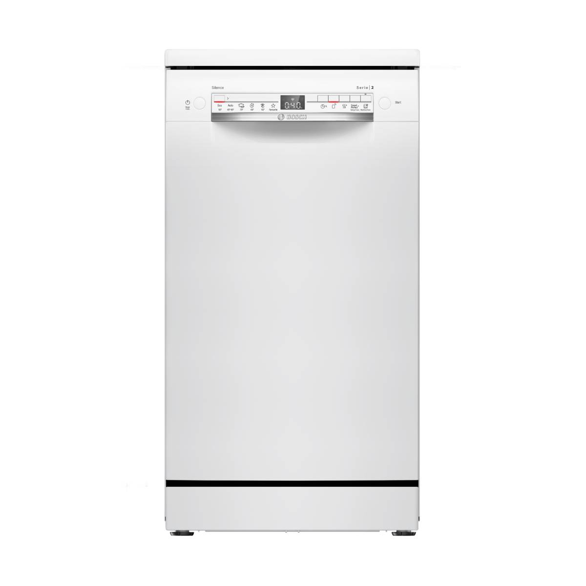 Bosch SPS2HKW55E Series 2 Freestanding Dishwasher 45 cm, White