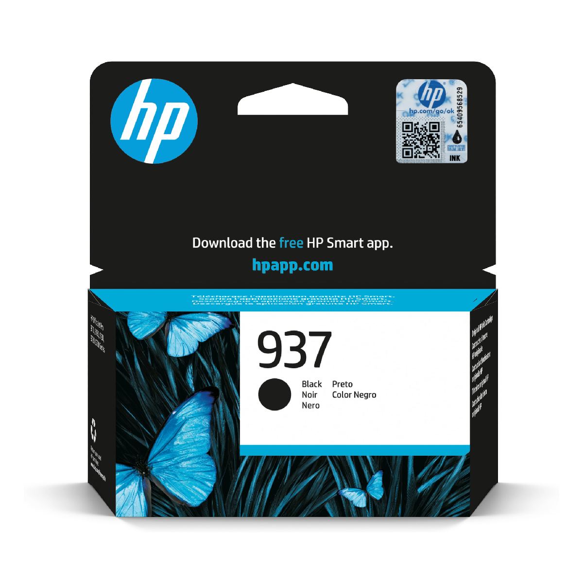 HP Ink HP 937 4S6W5NE Instant Ink Black