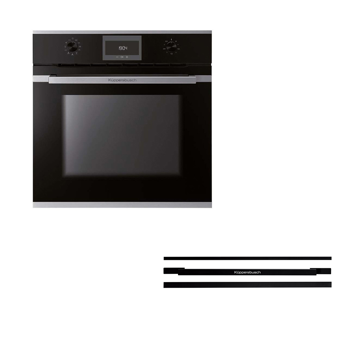 Küppersbusch B6330.0S & Design Kit DK5000 Black Velvet