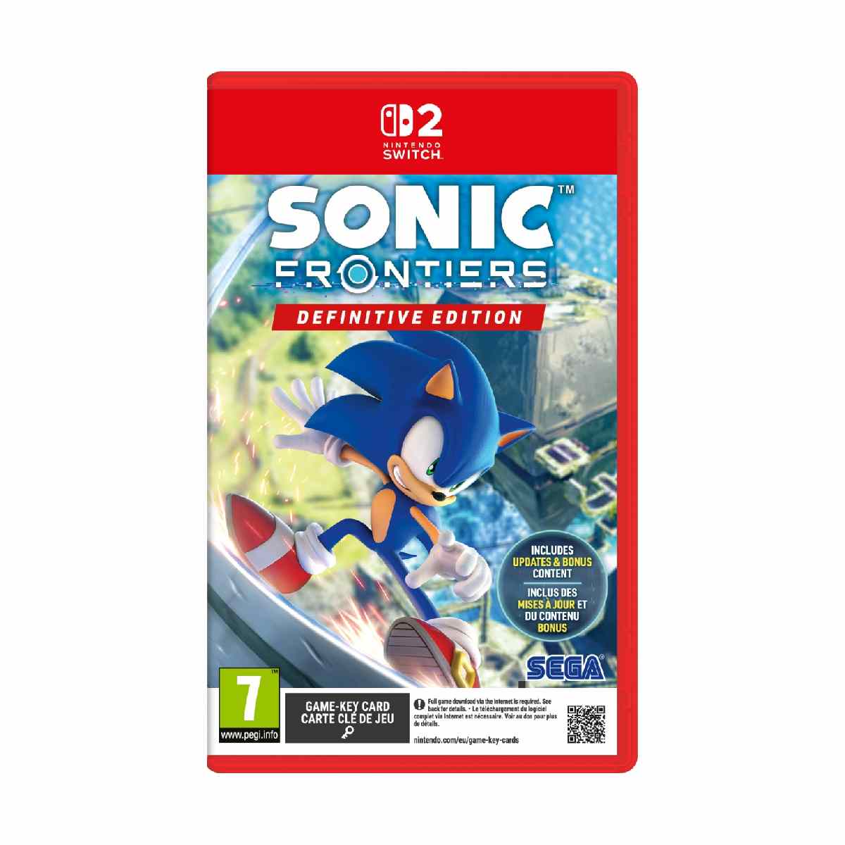 Sonic Frontiers Definitive Edition Switch 2 Game