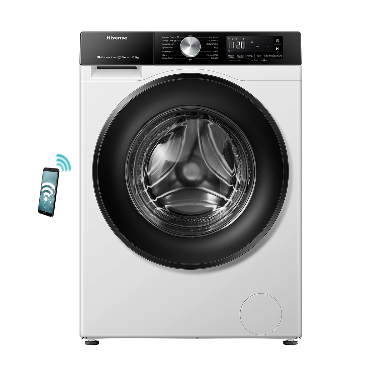 Hisense WF3S1043BW3 10.5kg