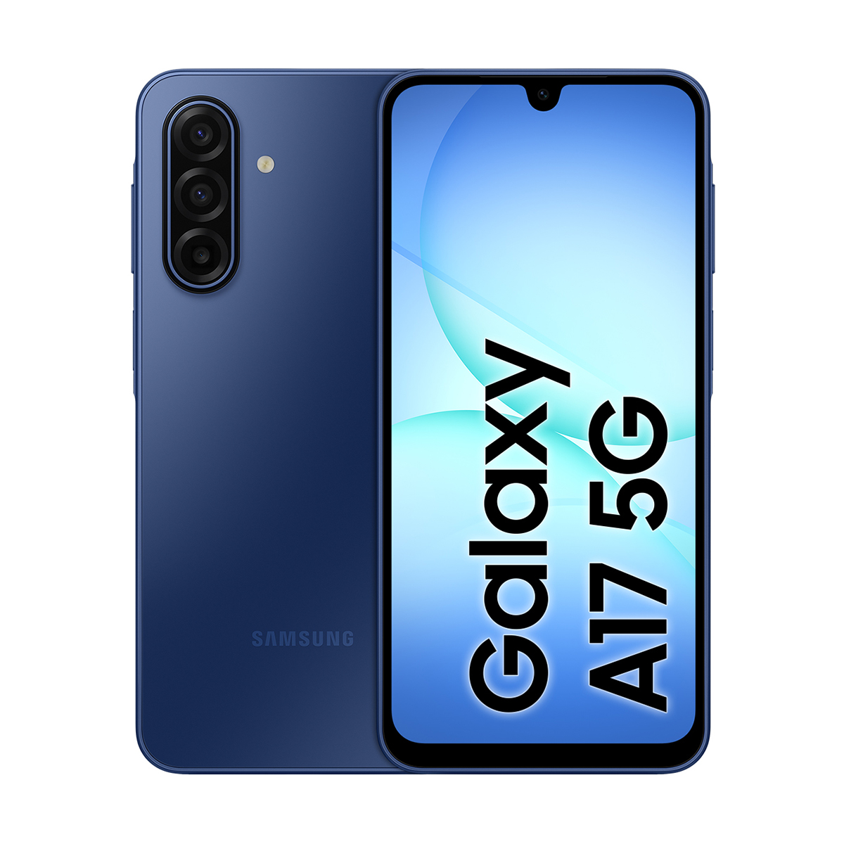 Samsung Galaxy A17 5G Smartphone, 6.7in Super AMOLED 90Hz, 128GB, 50MP OIS Camera, 5000mAh, Blue (SM-A176BZBAEUE)
