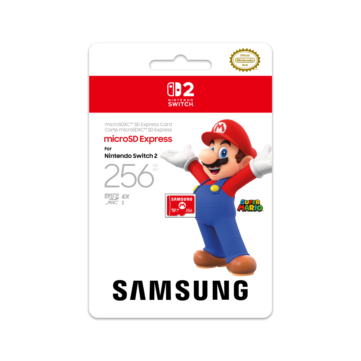 Samsung MicroSD Express Mario