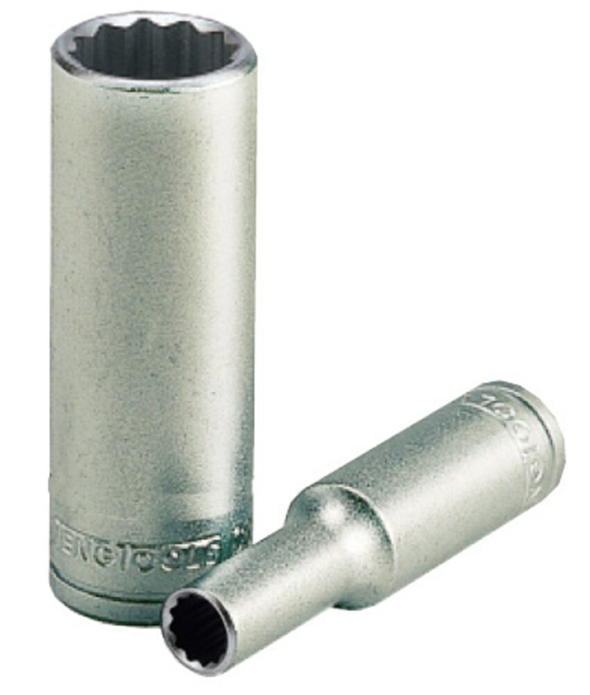 TengTools 1/4inch Deep Socket 12 pt AF 9/32inch