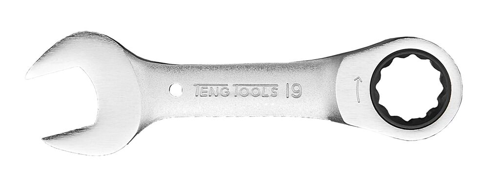 TengTools Stubby Ratcheting Combination Spanner Metric RS 11mm