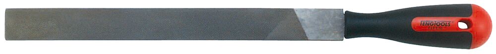 TengTools Hand File 250mm Flat Tapered