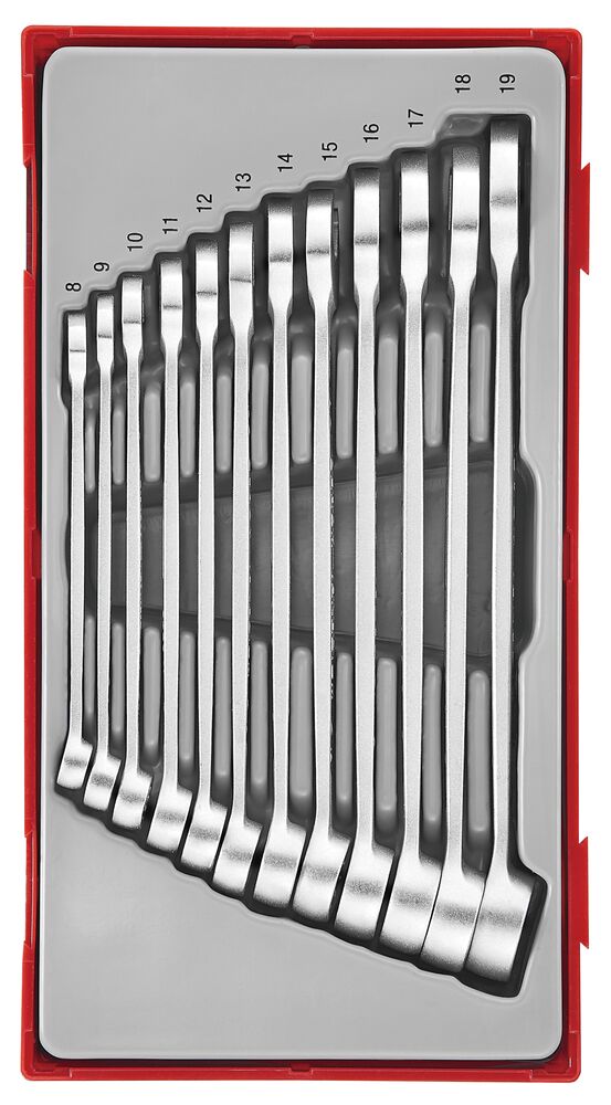 TengTools Combination Spanner Set Anti Slip TT1 12 Pieces