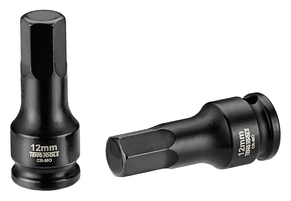 TengTools 3/8inch Hex Bit Impact Socket DIN Metric Hex 6mm