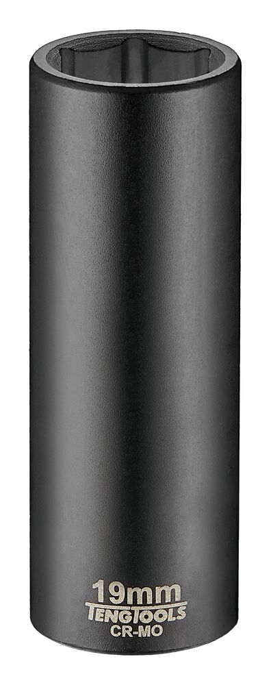 TengTools 1/2inch Deep Impact Socket ANSI Metric 16mm