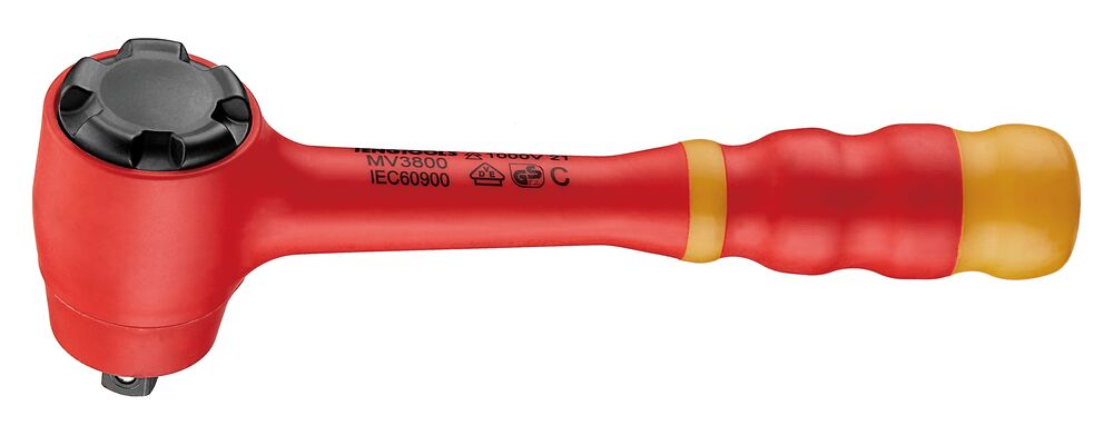 TengTools 3/8inch Insulated Ratchet 72 Teeth