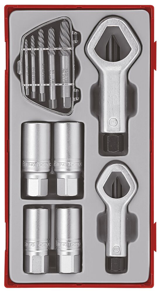 TengTools Extractor & Nut Splitter Set TT1 11 Pieces