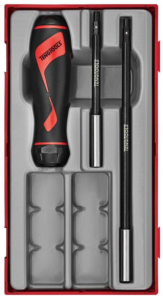 TengTools 1/4inch Hex ratcheting bits driver set TT1 15 pieces