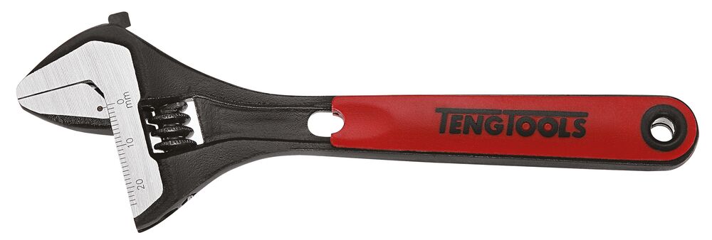 TengTools Adjustable Wrench TPR Grip 150mm